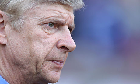Pic.3: The meditative face of Wenger when Arsenal got in the “Death table”
