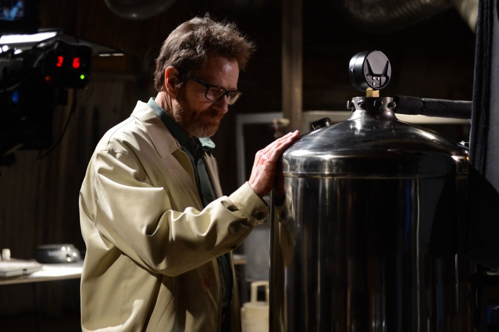 Walter White contemplates the sum of his life in the series finale of Breaking Bad. 