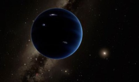 Artist conception of Planet Nine - Public Domain